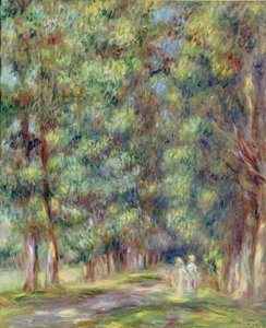 Camino en un bosque, 1910